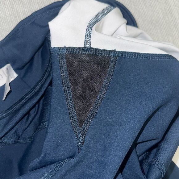 ATHLETA XS Tropical Oasis Contender 7/8 Tight Lagoon Teal - Picture 12 of 14